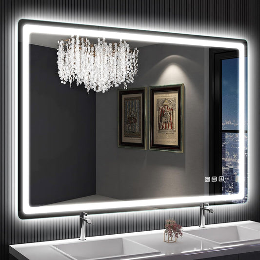 Xmirror 28x40 LED-Bathroom-Mirror-with-Bluetooth